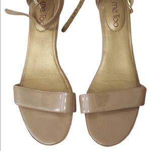 RELISTED Me Too Patent Leather Strap Heel Sandals
